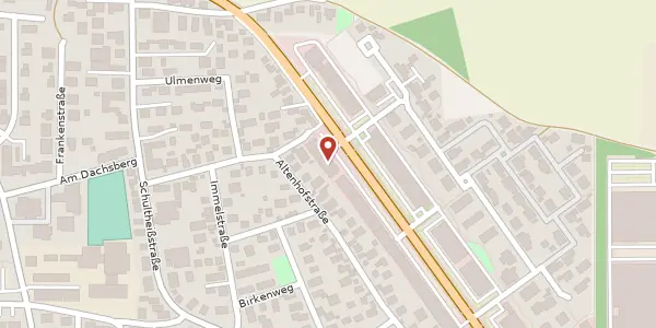 Karte der Umgebung von Friedrichshofener Str. 1 s, 85049 Ingolstadt