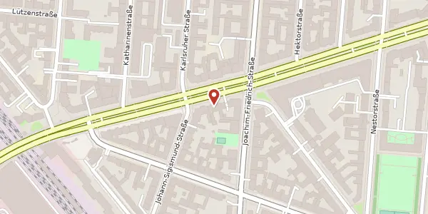 Karte der Umgebung von Kurfürstendamm 137, 10711 Berlin