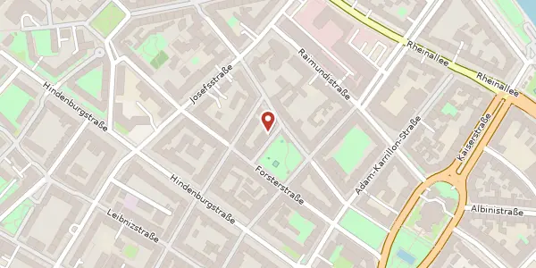 Karte der Umgebung von Frauenlobplatz 7, 55118 Mainz