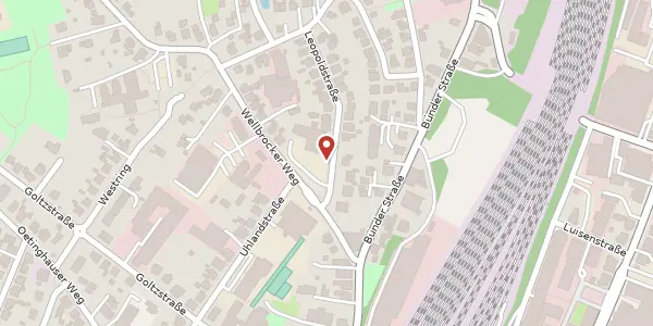 Karte der Umgebung von Leopoldstr. 2-8, 32051 Herford