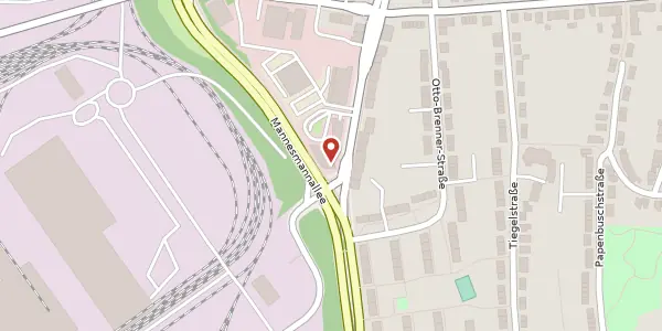 Karte der Umgebung von Mellinghofer Str. 163, 45473 Mülheim an der Ruhr