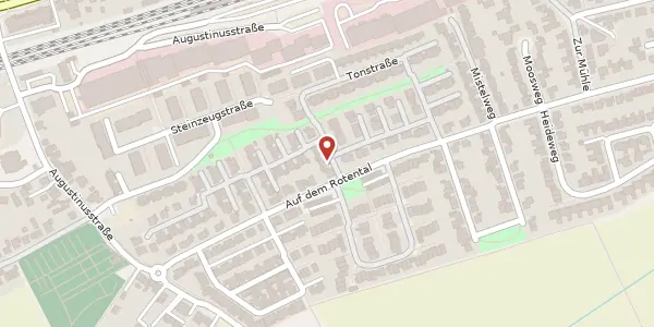 Karte der Umgebung von Tonstr. 68, 50226 Frechen