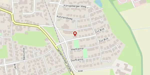 Karte der Umgebung von Kohkamp 3, 48324 Sendenhorst