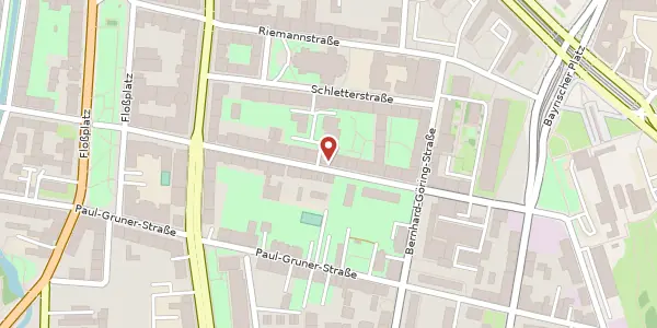 Karte der Umgebung von Hohe Straße 30, 04107 Leipzig