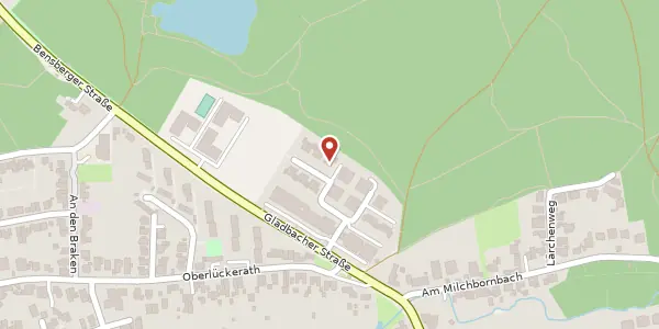 Karte der Umgebung von Helene-Stöcker-Str. 19a, 51429 Bergisch Gladbach