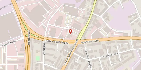 Karte der Umgebung von Schweinauer Hauptstr. 80, 90441 Nürnberg