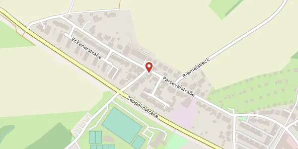 Karte der Umgebung von Parsevalstr. 30, 45470 Mülheim an der Ruhr