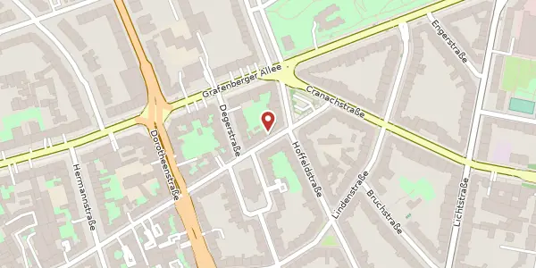 Karte der Umgebung von Ackerstr. 200, 40235 Düsseldorf