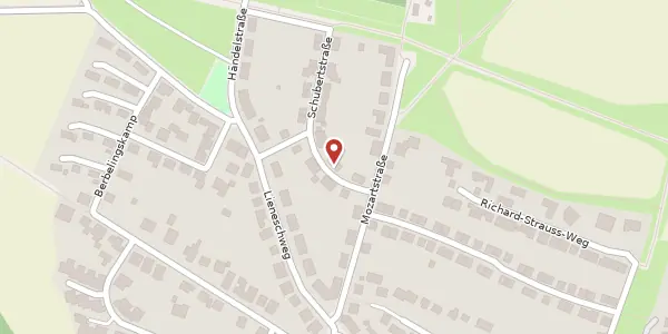 Karte der Umgebung von Schubertstr. 6, 49076 Osnabrück