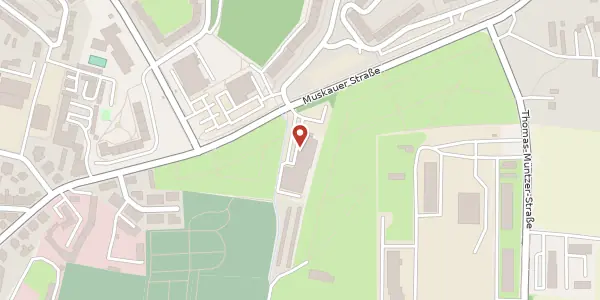 Karte der Umgebung von Muskauer Straße 20 c, 02625 Bautzen