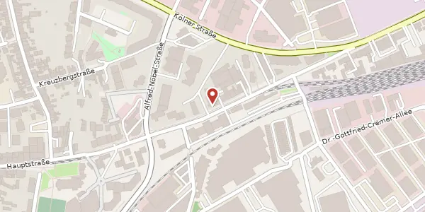 Karte der Umgebung von Kölner Str. 72, 50226 Frechen