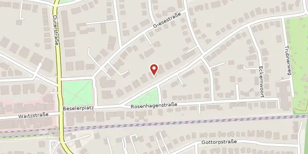 Karte der Umgebung von Adickesstraße 9, 22607 Hamburg