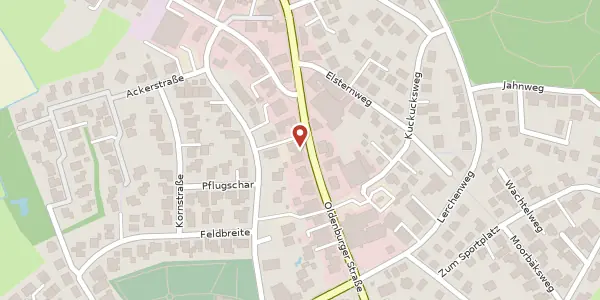 Karte der Umgebung von Oldenburger Str. 250, 26203 Wardenburg