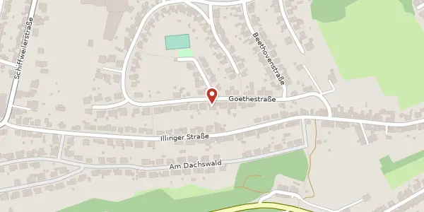 Karte der Umgebung von Goethestraße 72, 66578 Schiffweiler