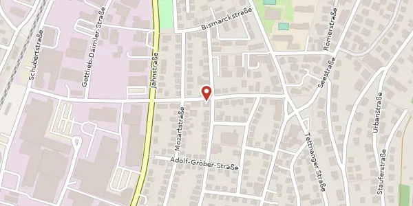 Karte der Umgebung von Goethestraße 17, 88214 Ravensburg
