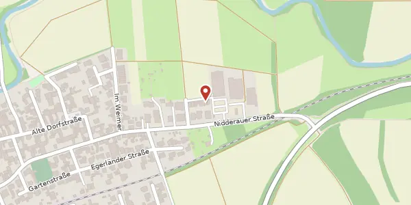 Karte der Umgebung von Nidderauer Str. 39 b, 61137 Schöneck