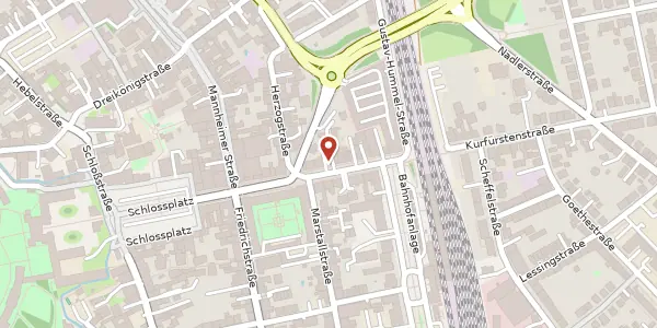 Karte der Umgebung von Carl-Theodor-Straße 19, 68723 Schwetzingen