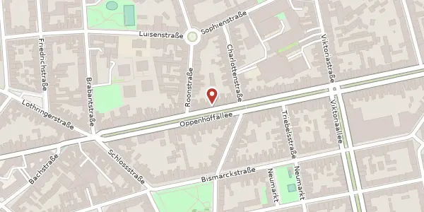 Karte der Umgebung von Oppenhoffallee 57, 52066 Aachen