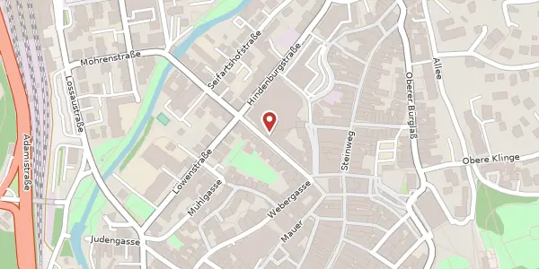 Karte der Umgebung von Mohrenstr. 21, 96450 Coburg