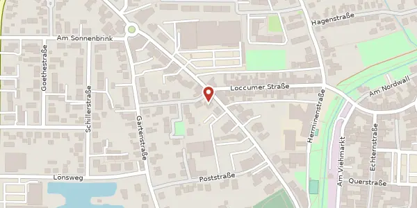 Karte der Umgebung von Bahnhofstraße 17, 31655 Stadthagen