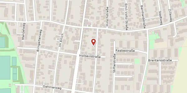 Karte der Umgebung von Gerhart-Hauptmann-Str. 11, 64291 Darmstadt