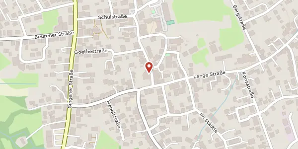 Karte der Umgebung von Schulstraße 3, 78256 Steißlingen