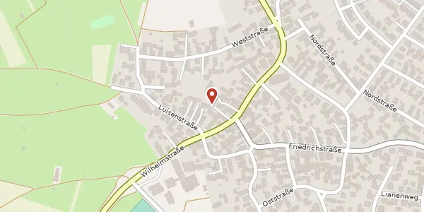 Karte der Umgebung von Wilhelmstraße 32/1, 76437 Rastatt