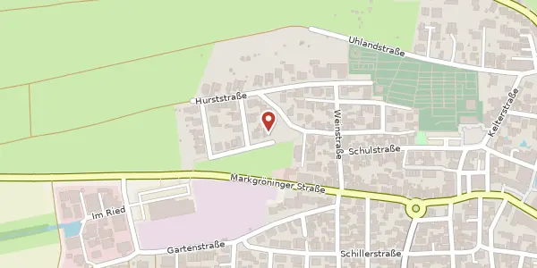 Karte der Umgebung von Trollingerstraße 6, 71679 Asperg