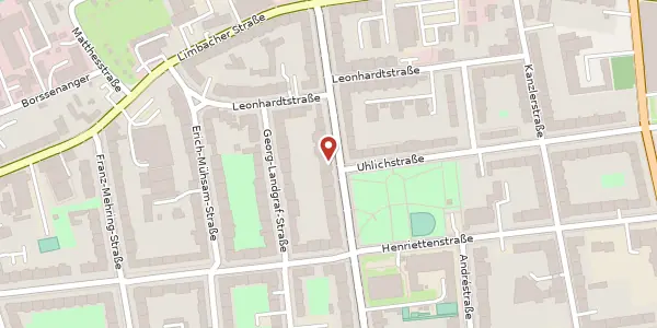 Karte der Umgebung von Barbarossastr. 81, 09112 Chemnitz