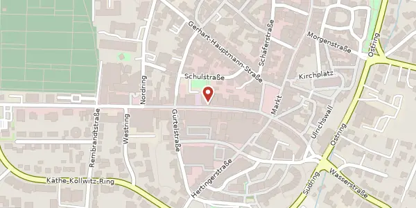 Karte der Umgebung von Massener Str. 11, 59423 Unna