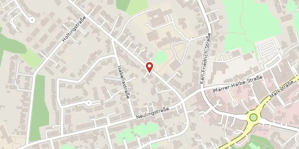 Karte der Umgebung von Natorpstr. 50, 44795 Bochum