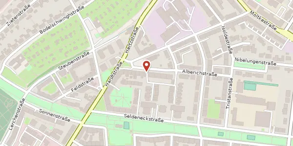 Karte der Umgebung von Kärcherstr. 12, 76185 Karlsruhe