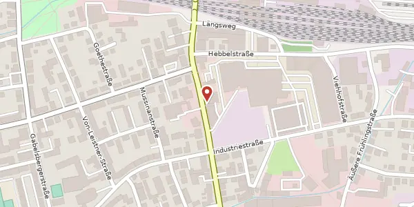 Karte der Umgebung von Landshuter Str. 23, 94315 Straubing
