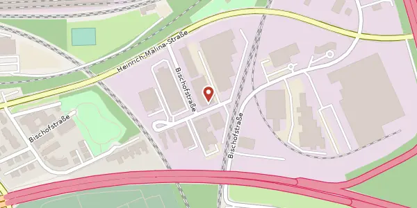 Karte der Umgebung von Bischofstr. 82, 47809 Krefeld