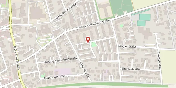 Karte der Umgebung von Max-Rimmele-Str. 18, 86316 Friedberg