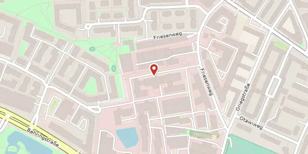 Karte der Umgebung von Friesenweg 22, 22763 Hamburg