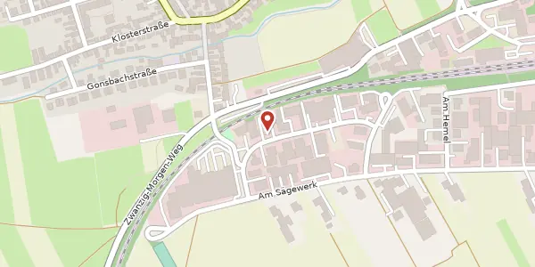 Karte der Umgebung von An der Fahrt 7, 55124 Mainz