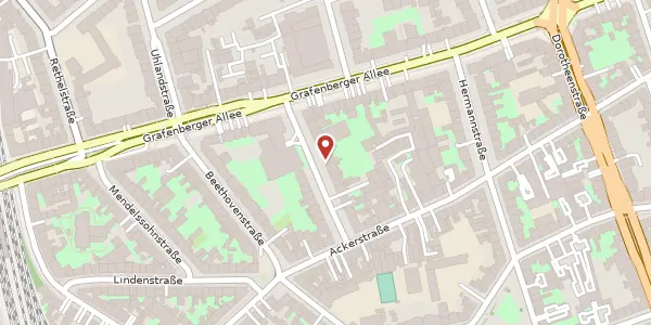 Karte der Umgebung von Neanderstr. 10, 40233 Düsseldorf