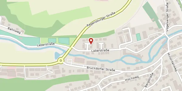 Karte der Umgebung von Laberstraße 68, 93161 Sinzing