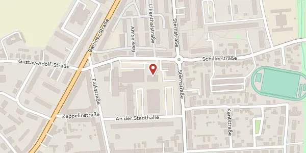 Karte der Umgebung von Schillerstraße 69, 06886 Lutherstadt Wittenberg