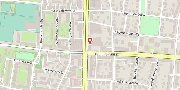 Karte der Umgebung von Fürstenrieder Str. 61, 80686 München