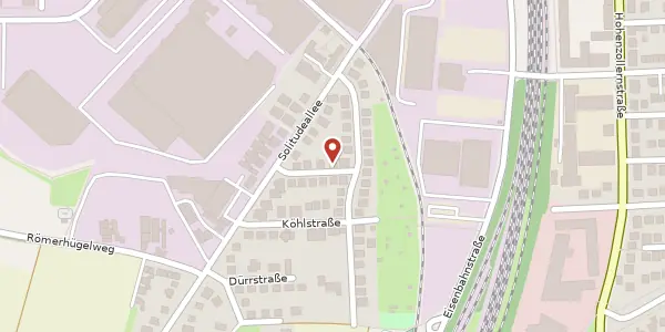Karte der Umgebung von Eckenerstraße 11, 71636 Ludwigsburg