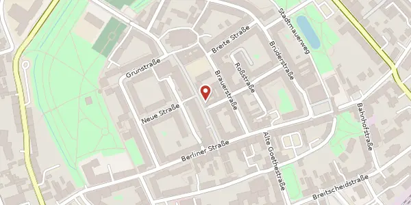 Karte der Umgebung von Bürgermeisterstraße 8, 16321 Bernau bei Berlin