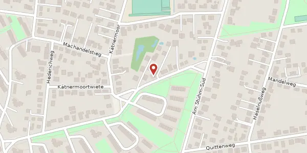 Karte der Umgebung von Lüdmoor 39, 22175 Hamburg