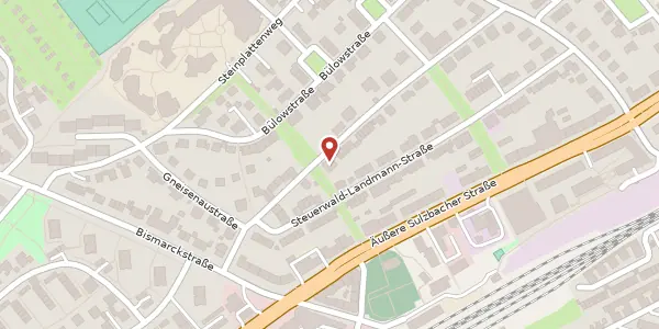 Karte der Umgebung von Hohenlohe Str. 12, 90491 Nürnberg
