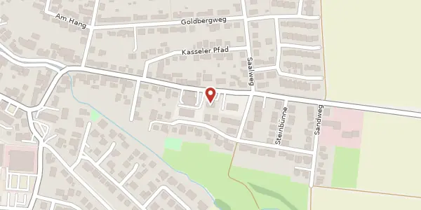 Karte der Umgebung von Korbacher Straße 5, 34270 Schauenburg
