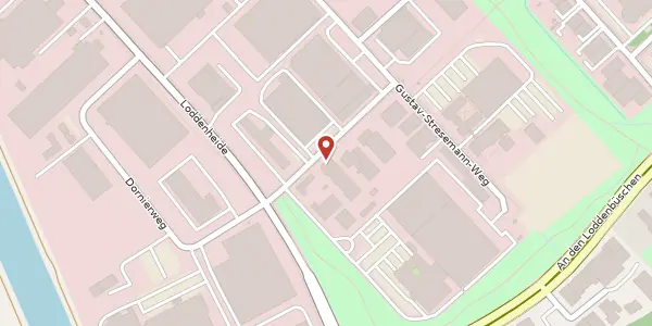 Karte der Umgebung von Gustav-Stresemann-Weg 60, 48155 Münster