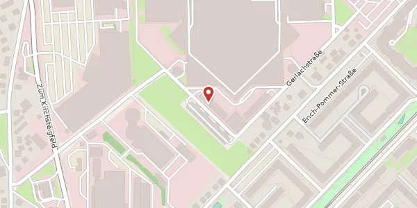 Karte der Umgebung von Gerlachstraße 25, 14480 Potsdam