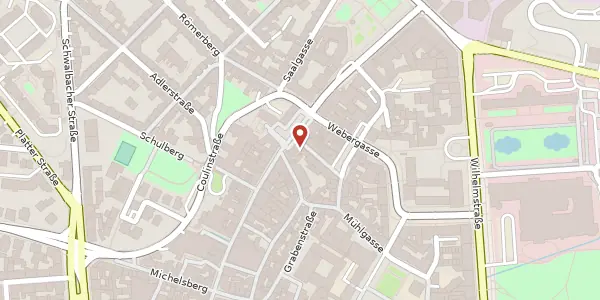 Karte der Umgebung von Bärenstr. 8, 65183 Wiesbaden