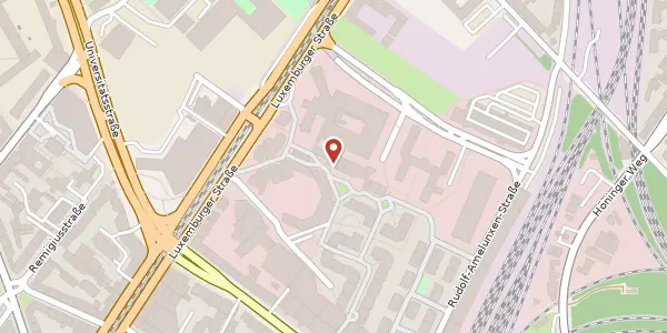 Karte der Umgebung von Am Justizzentrum 3, 50939 Köln